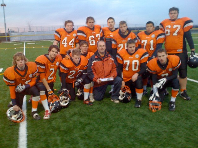 2008 Seniors at the last game