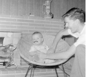 baby rick with stache